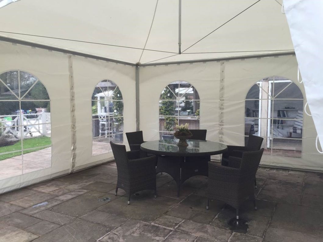 Full Size Aluminium PVC Pagoda Gazebo Tent for Outdoor