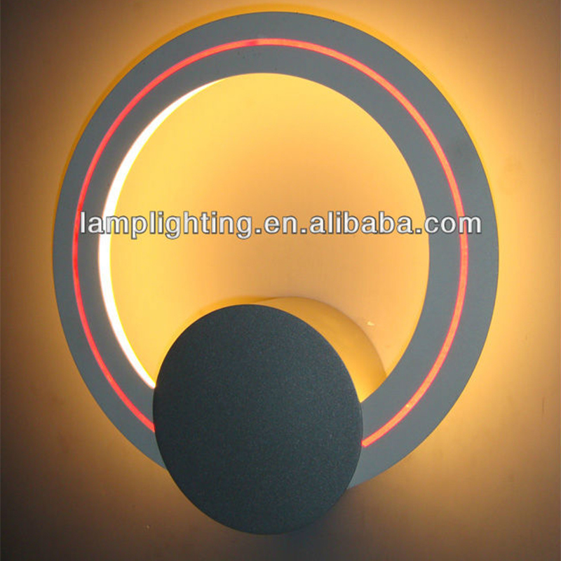 Hotel Colorful Ring Wall Light (R09015W1A) / Minimalist LED Wall Lighting