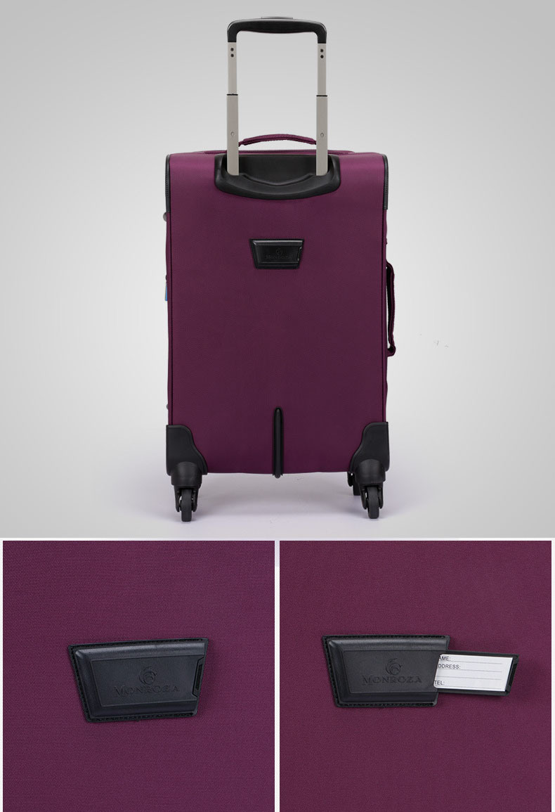 Leisure Waterproof Wheeled Trolley Luggage Travel Case Bag (CY3398)