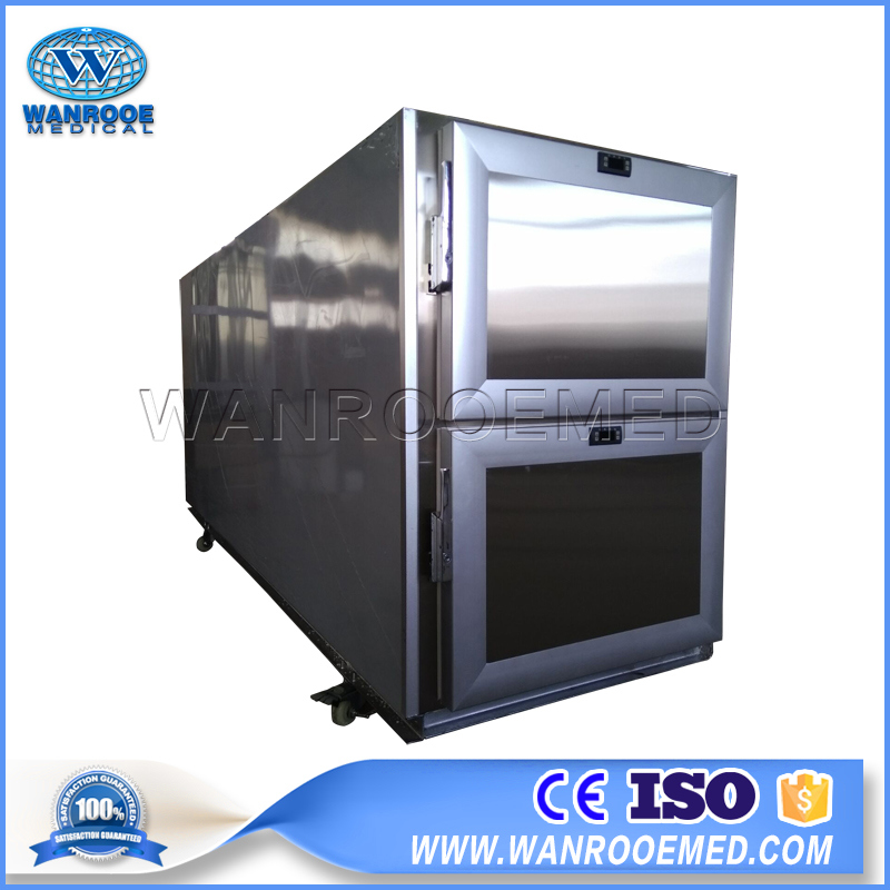 Ga302 Medical Mortuary Freezer Refrigerator for Two Corpses