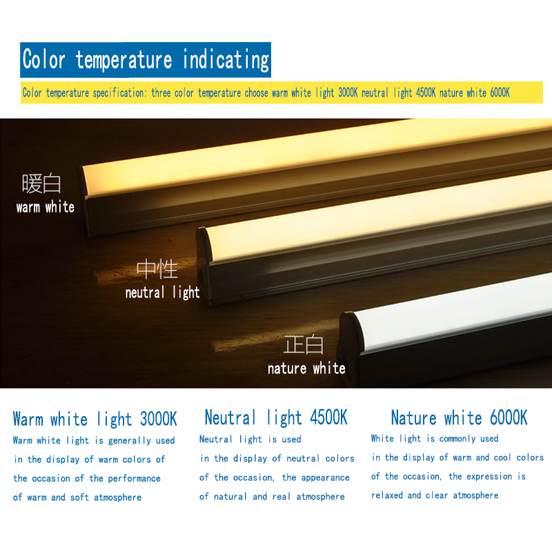 600mm 9W T8 Integrated LED Lamps Tube Light