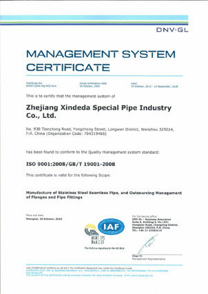 Pipe Fittings Stainless Steel Equal Tee Surface Polishing ANSI B16.9