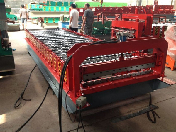 Corrugated Steel Sheet Metal Roofing Tile Making Machine