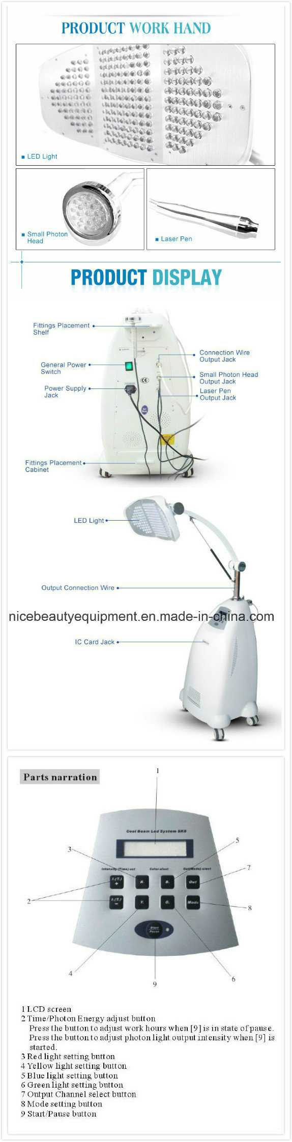 New Vibration Iontophoresis Instrument for Cleansing Skin and Facial Care Personal