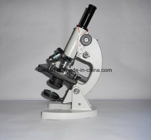 50X-1600X Teaching Equipment Monocular Biological Microscope for Student (XSP-06)