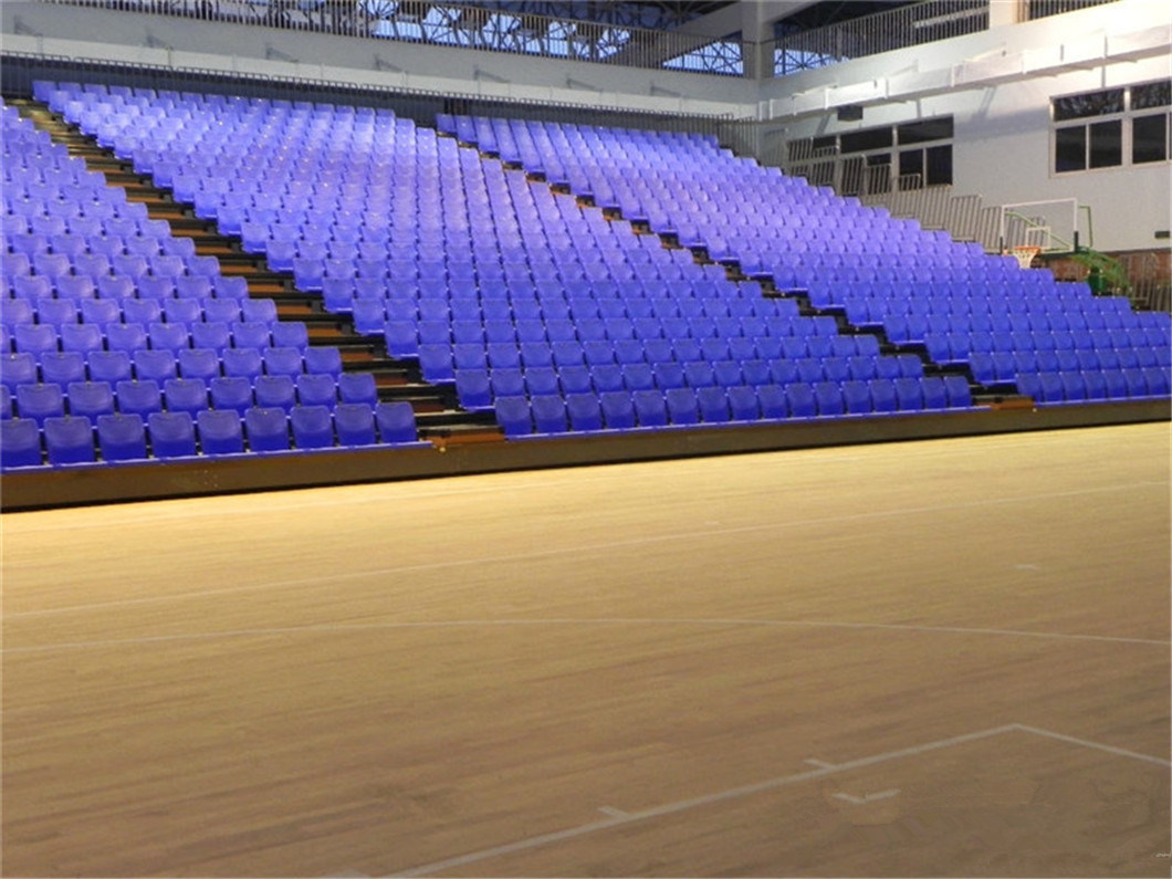 Foldable Seats Indoor Gym Stadium Telescopic Bleachers