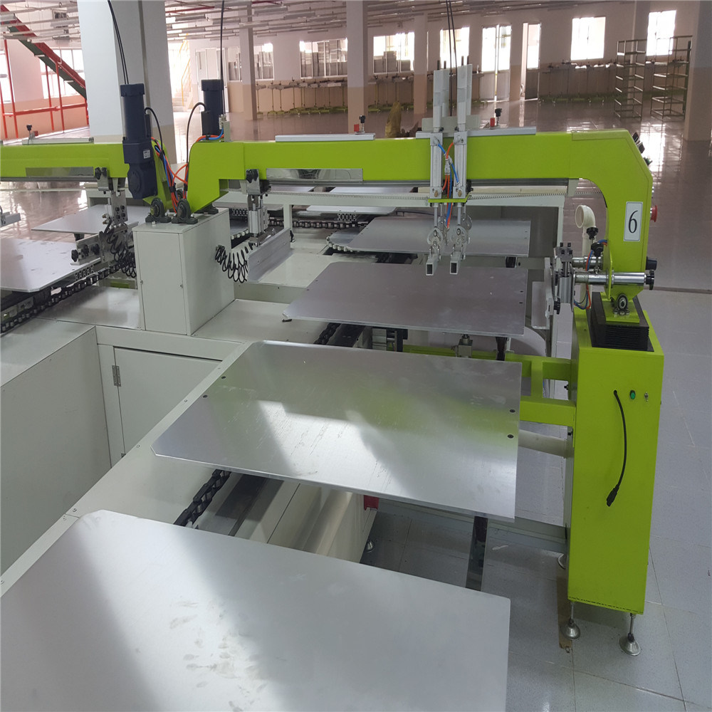12 Color 42 Station Oval Screen Printing Machine for Clothing Printing