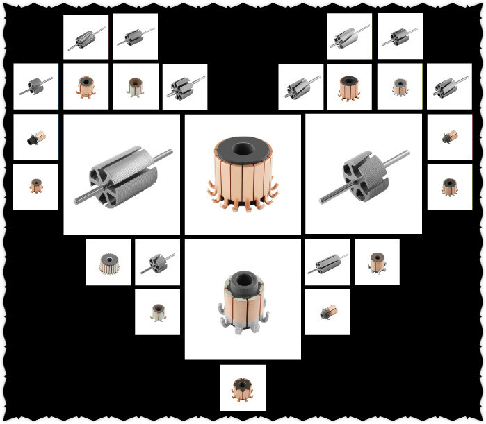 Popular Hook Type Commutator for Car Motor