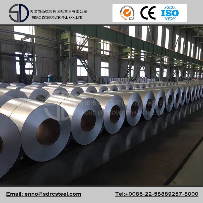 Dx53D Z100 Zero Spangle Accurate Galvanized Steel Coil, Zinc Coated Steel Coil