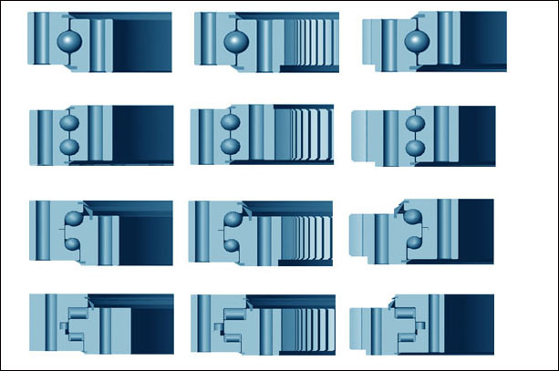 High Precise Preload Cross Roller Bearings