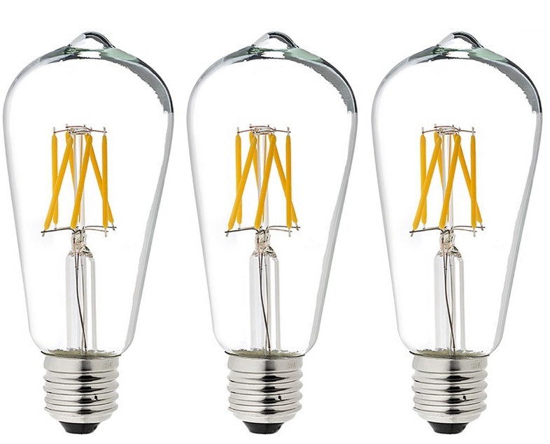 Dimmable Lighting Lamp 4W E14 LED Filament Bulb Light