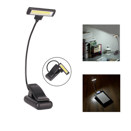 Flexible COB LED Desk Reading Lamp with Clip (92-1J1725)