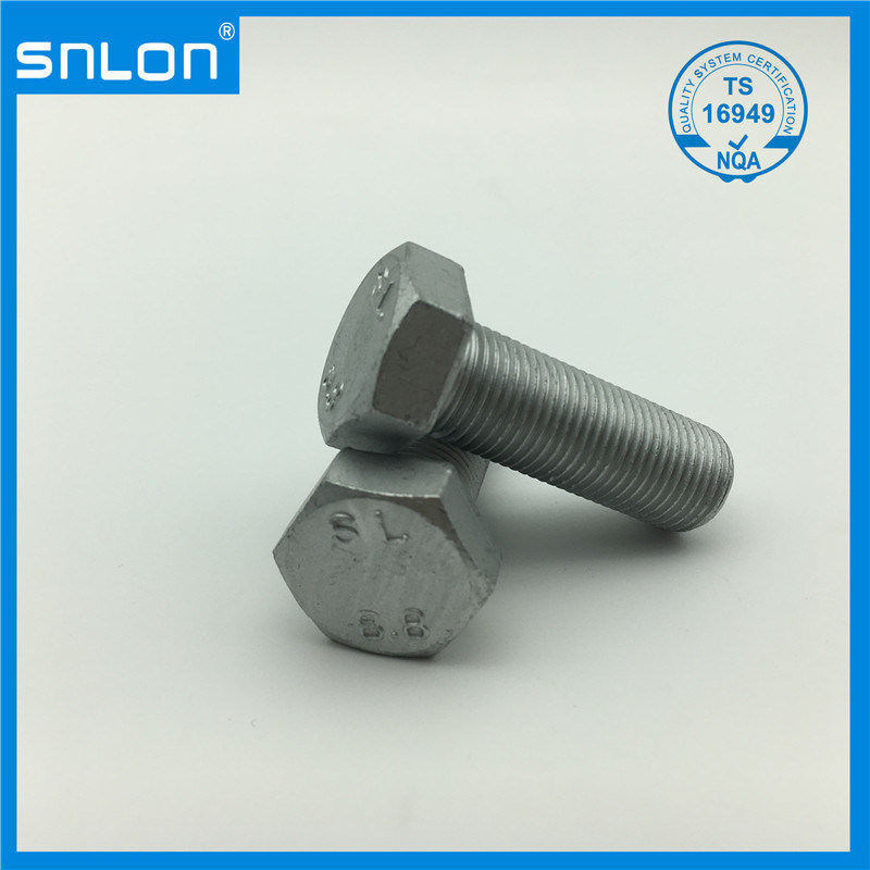 DIN933 Hex Head Bolt Hex Cap Screw High Quality