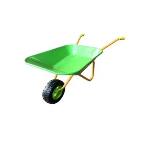 New Style Garden Kids Play Stroller Metal Tray Wheelbarrow