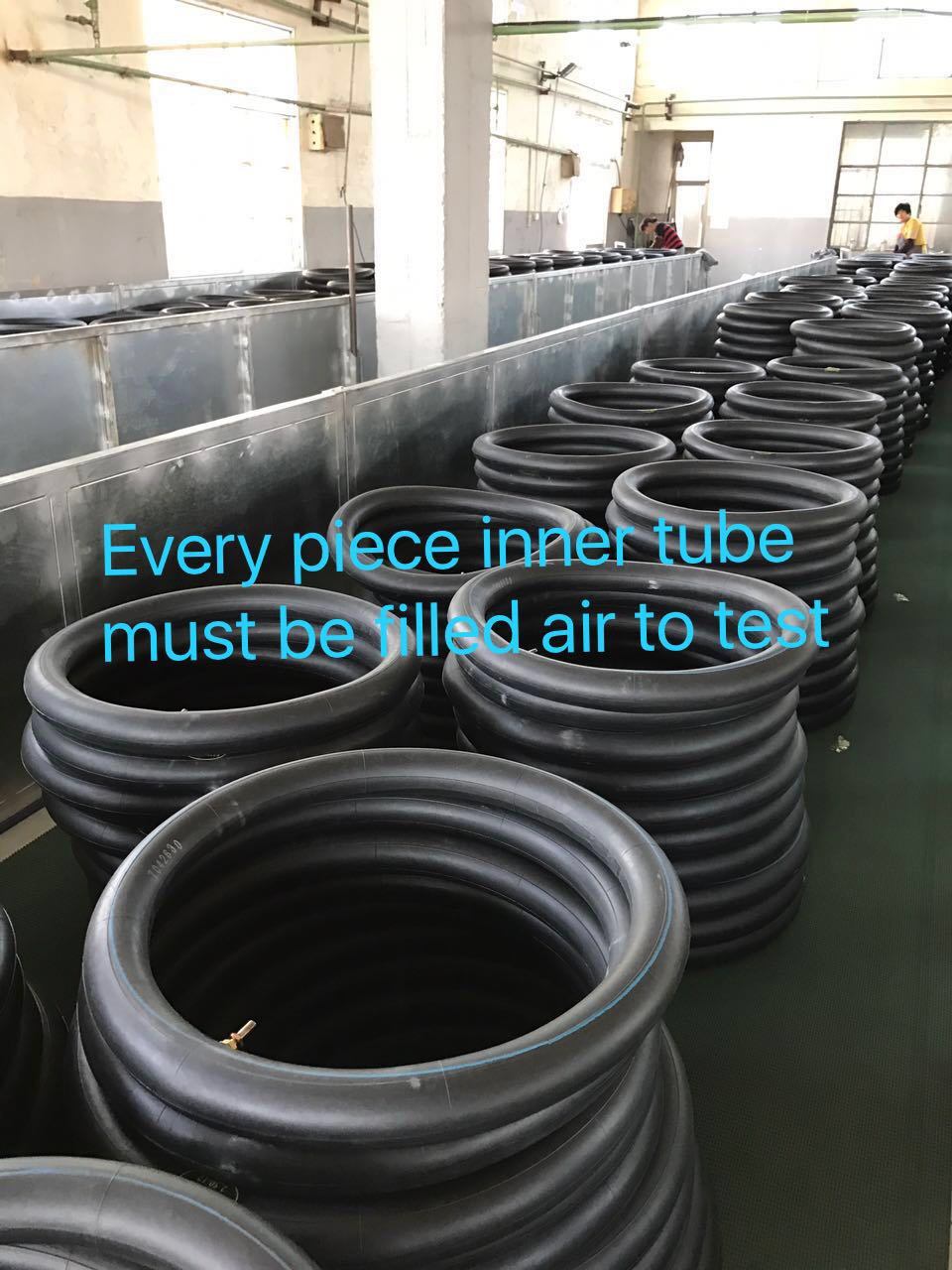 Natural and Butyl Rubber Motorcycle Inner Tube (110/90-16)