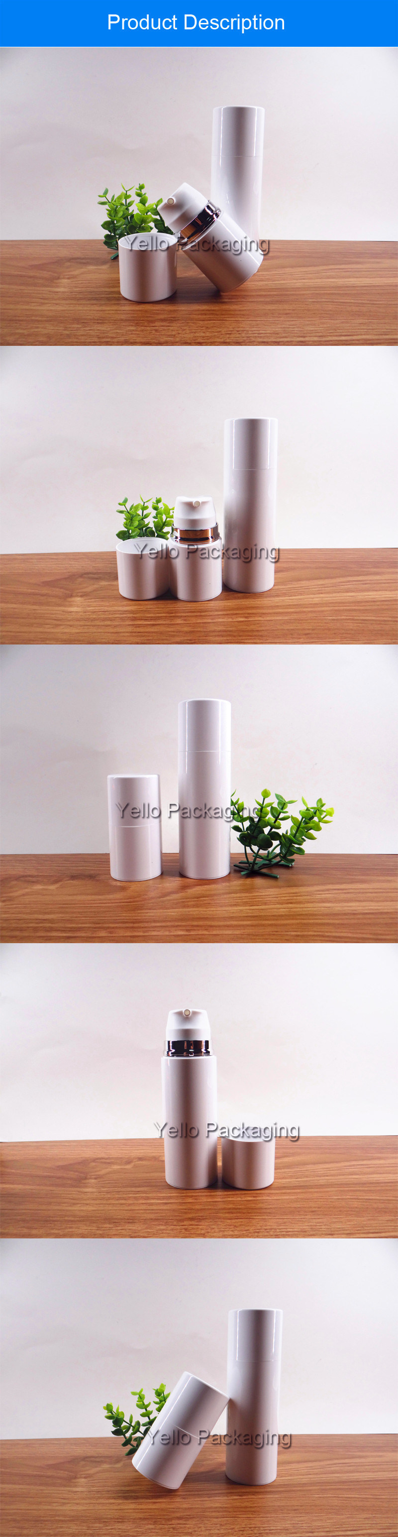 Cosmetic Packaging Lotion Pet Plastic Bottle