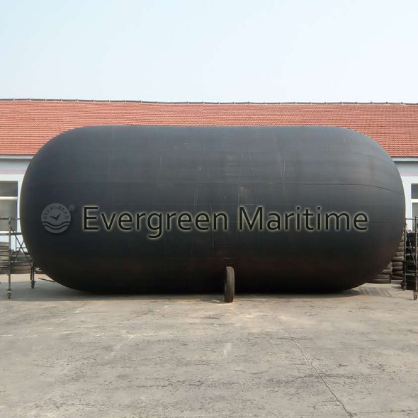 3.3 M X 6.5 M Cylindrical Yokohama Type Pneumatic Rubber Fenders for Ports and Oil Tanker Platforms