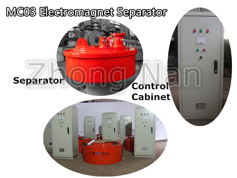 Small Round Air Cooling Electromagnetic Separator Mc03-30t