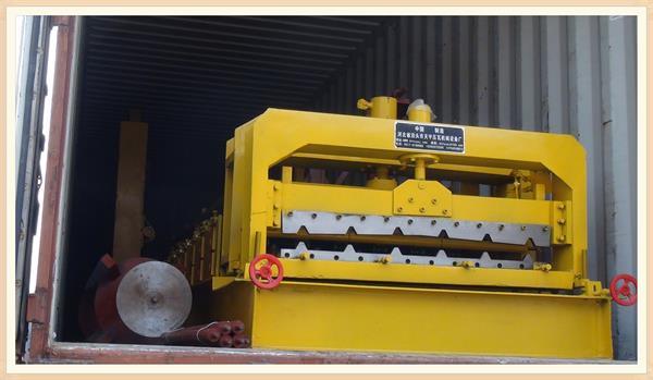 Gear Box Ce ISO Glazed Steel Roof Tile Making Roll Forming Machine