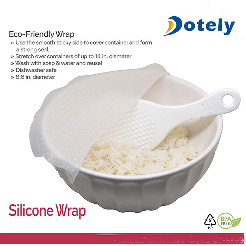 Silicone Food Storage Wraps Kitchen Accessories