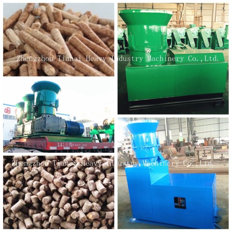Agriculture Waste Granulation Equipment Flat Die Press Granulator
