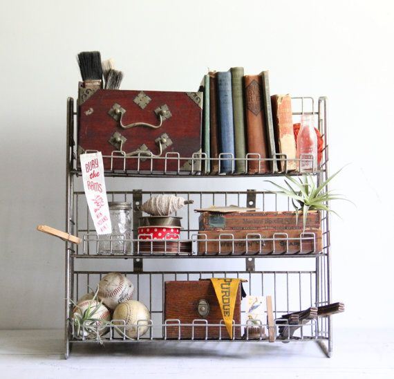 Supermarket Steel Wire Display Shelf