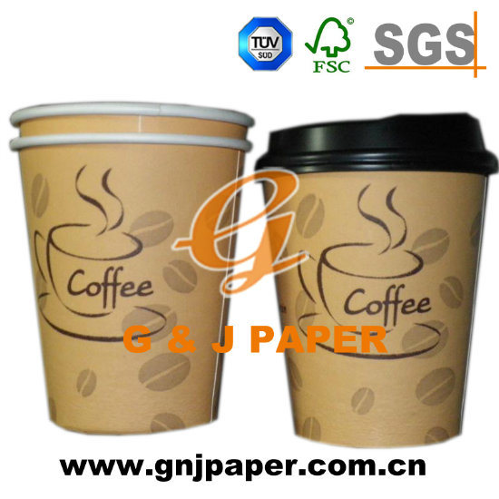 Standard Size Single Wall Hot Drinking Paper Cup for Sale