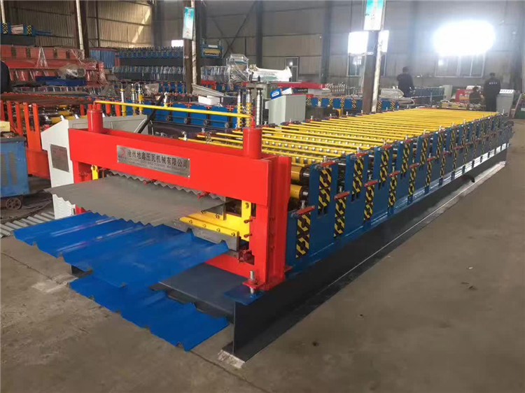 2017 Double Layer Metal Roof Cold Roll Forming Machine