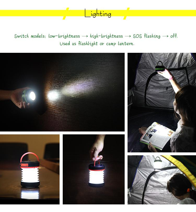 Low Price Fashionable Design Best Torch Inflatable Rechargeable 1 W Camping Solar Lantern Light