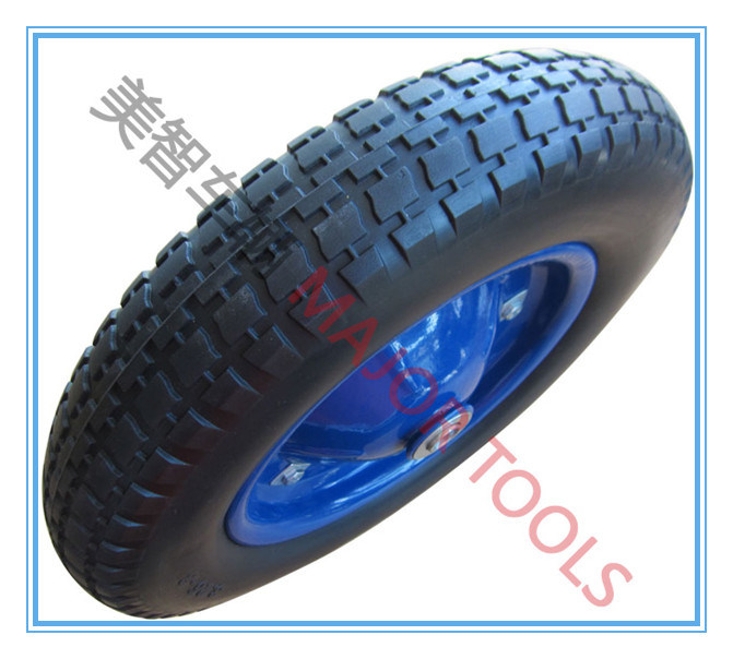 325-8 PU Foam Wheel Big Diamond Pattern