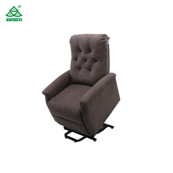 Loose Fitting Back Stand up Recliner Chair Fit The Elderly with Tuft Buttons