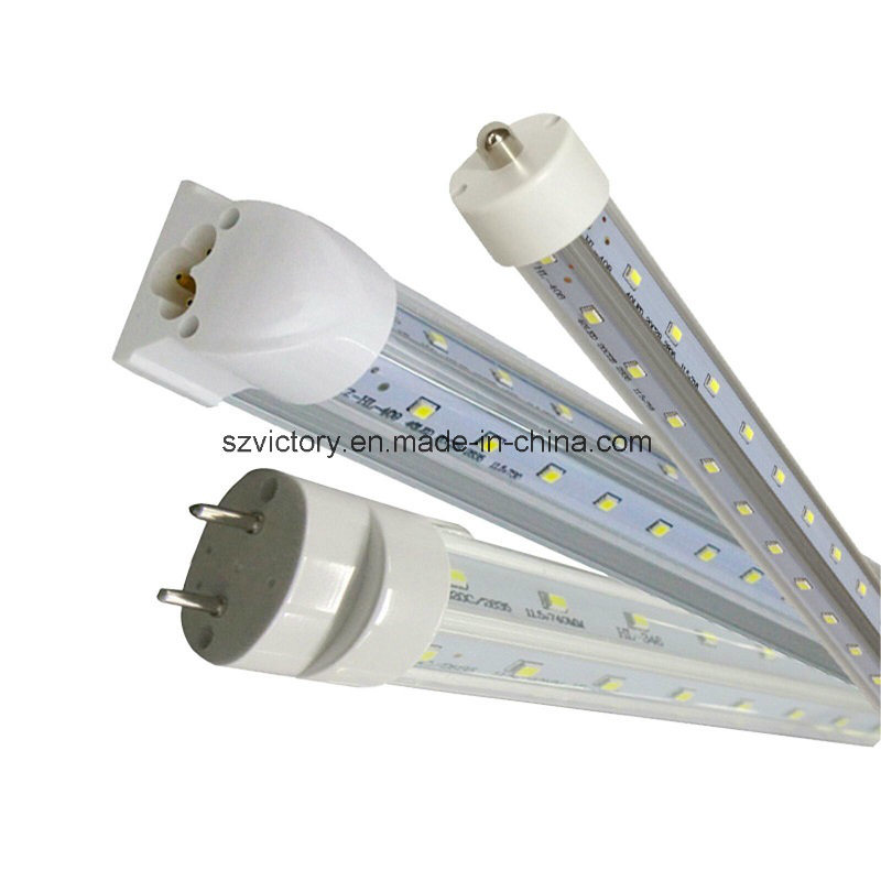 Integrated/Single Pin/G13 T8 LED Tube LED Shop Light, 60W 8FT LED Tube Light Fixture LED Cooler Light