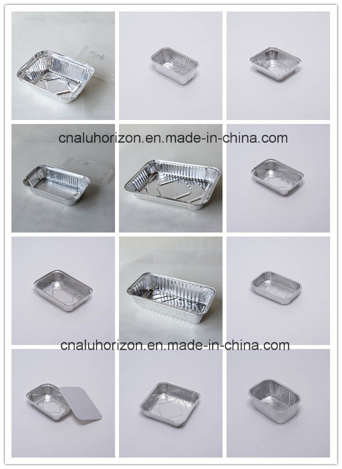 Round Aluminum Foil Household Aluminum Foil Tray for Roasting