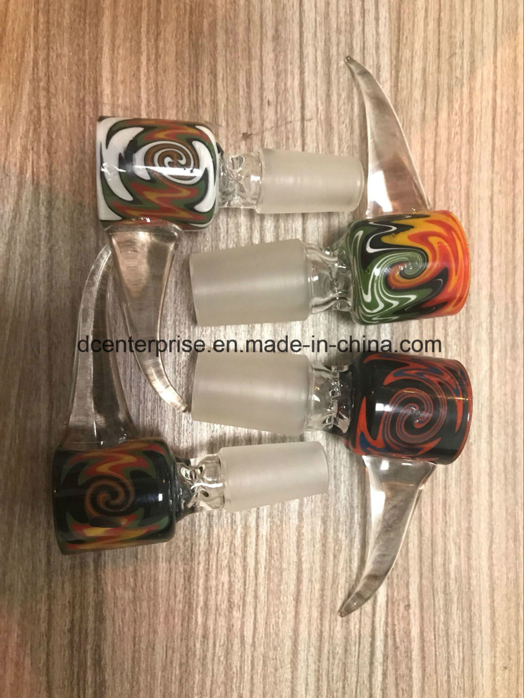 Cc375 Wigwag Bowl for Smoking Pipe Borosilicate Glass