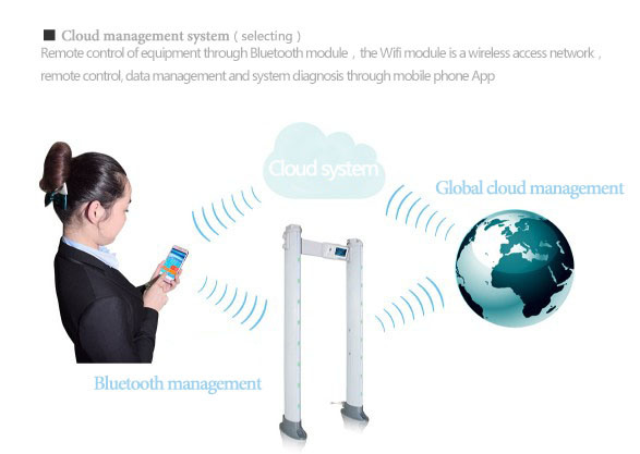 IP65 Waterproof Oval Security Walkthrough Metal Detector Gate Archway Portable Metal Detector for Outdoor