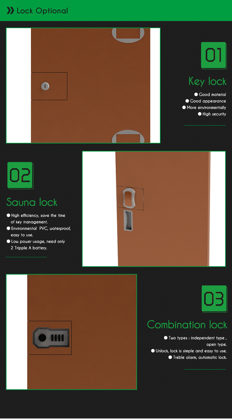 Steel Storage Cabinet Locker for Changing Room