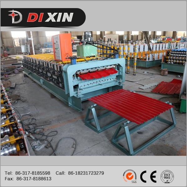 Dixin Trapezoidal and Corrugated Double Layer Roll Forming Machine