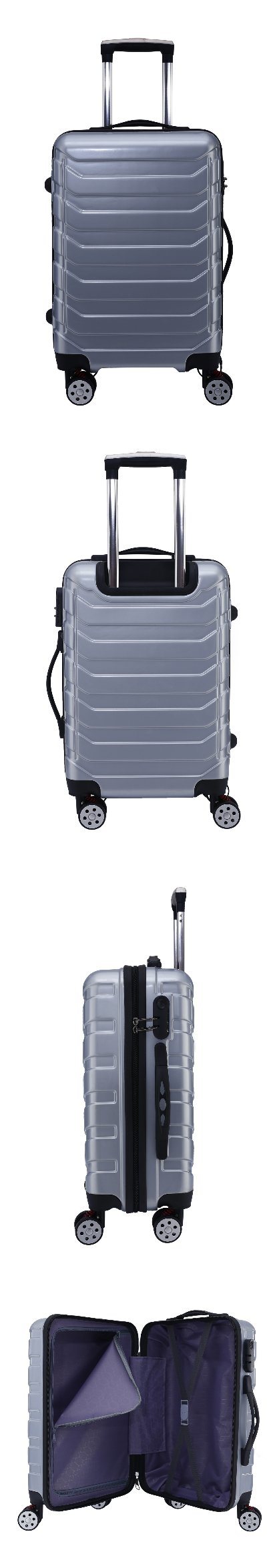 Hot Sale Aluminum Trolley Handle Luggage (XHP096)