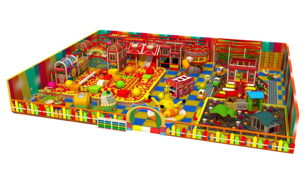 Colorful Theme Indoor Playground Play Center for Kids