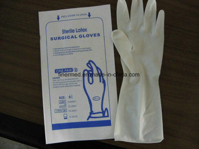 Power Free Disposable Medical Sterile Latex Surgical Glove