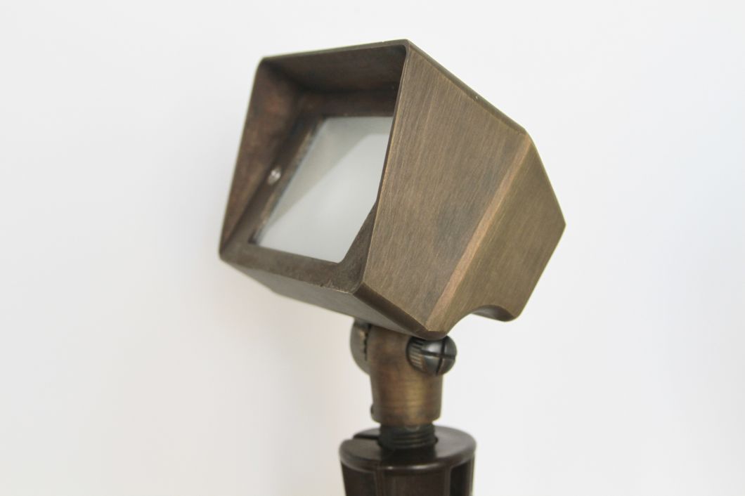 Brass Flood Light Outdoor Spike Light LED