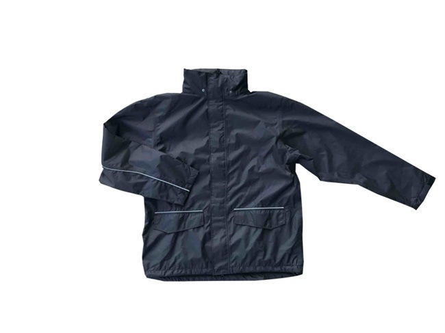 New Mens Polyester Oxford Waterproof Raincoat