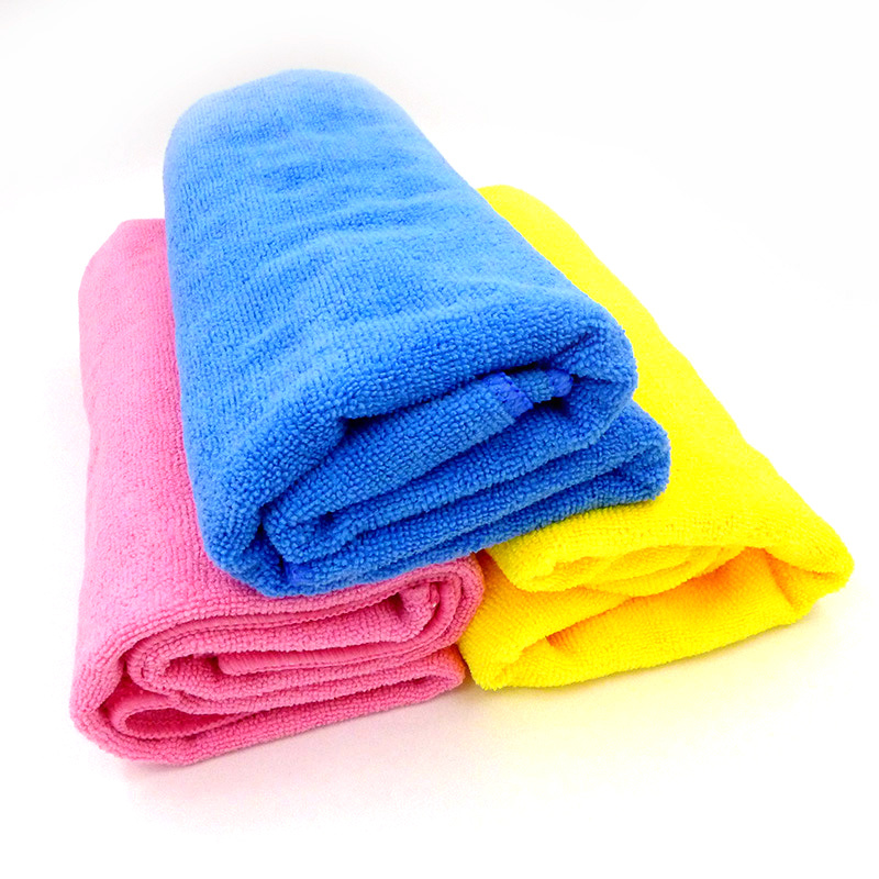 Factory Wholesale Plain Cheap Embroidered Microfiber Towel