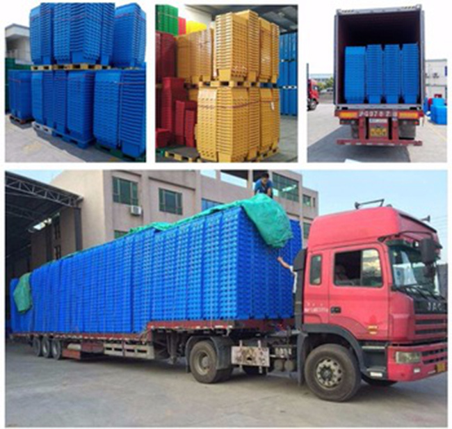 Moving Plastic Logistic Crate for Storage