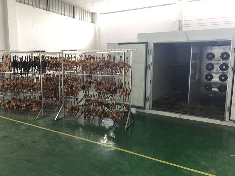 China New Commercial Batch Type Beef Jerk Dryer Chamber
