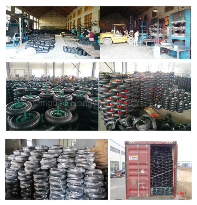 China Pneumatic Inflatable Rubber Wheel