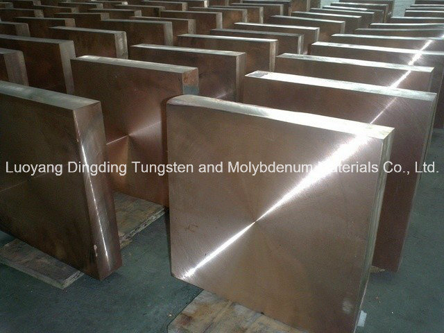 High Density Tungsten Copper Wcu Alloy Plate for Heat Sink Encapsulation: