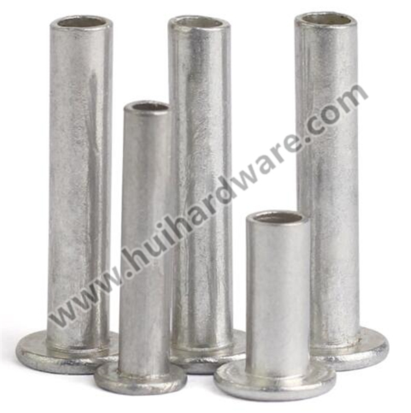 Stainless Steel Flat Head Semi Tubular Rivets