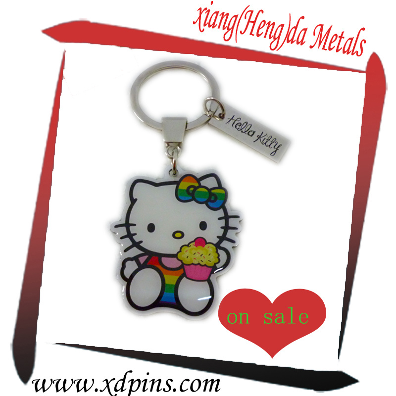 Factory New Design PVC Custom Keychain for Advertising Promotion Gift