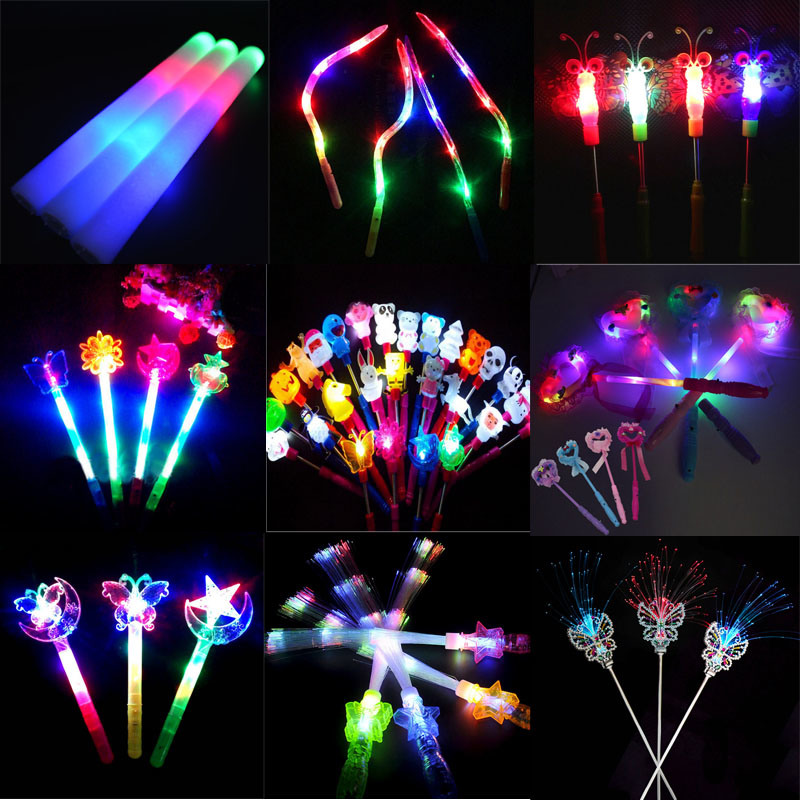 Light Foam LED Cheer Tube Sticks for Rally Rave